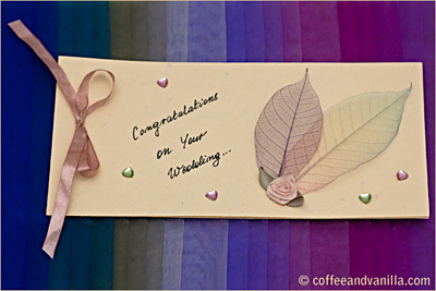Handmade Cards on Greeting Cards From Handmade Paper    Coffee And Vanilla