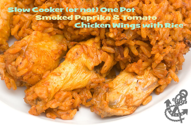 slow cooker recipe one pot recipe for chicken wings with rice