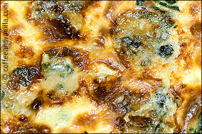 blue cheese quiche recipe