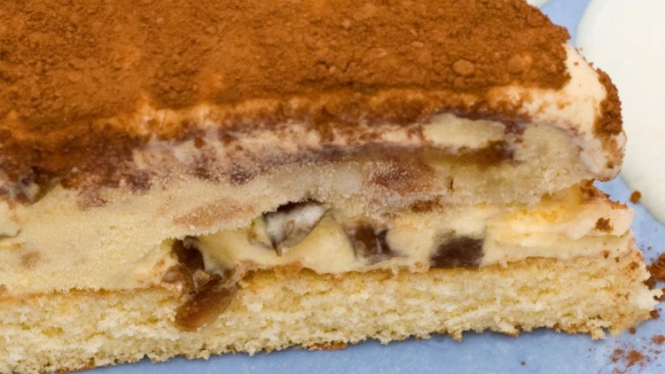 Banana & Date Ice Cream Cake