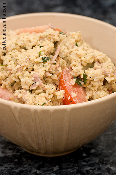 comfort food - tuna and couscous salad recipe