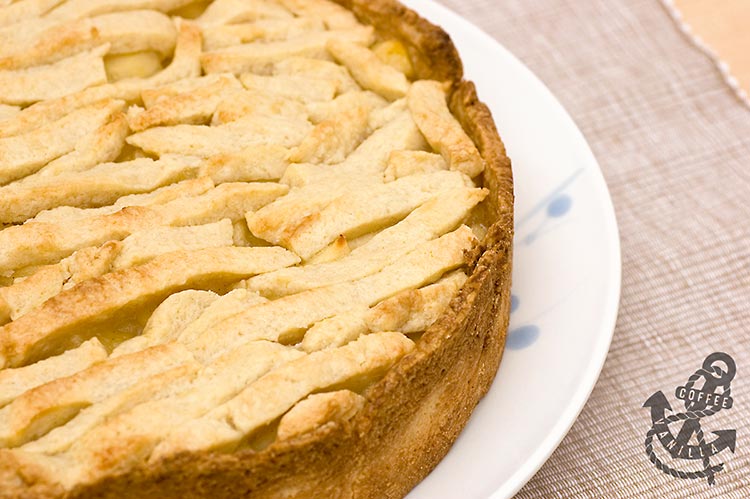 Polish apple pie