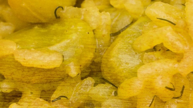 Broad Bean Rice with Turmeric