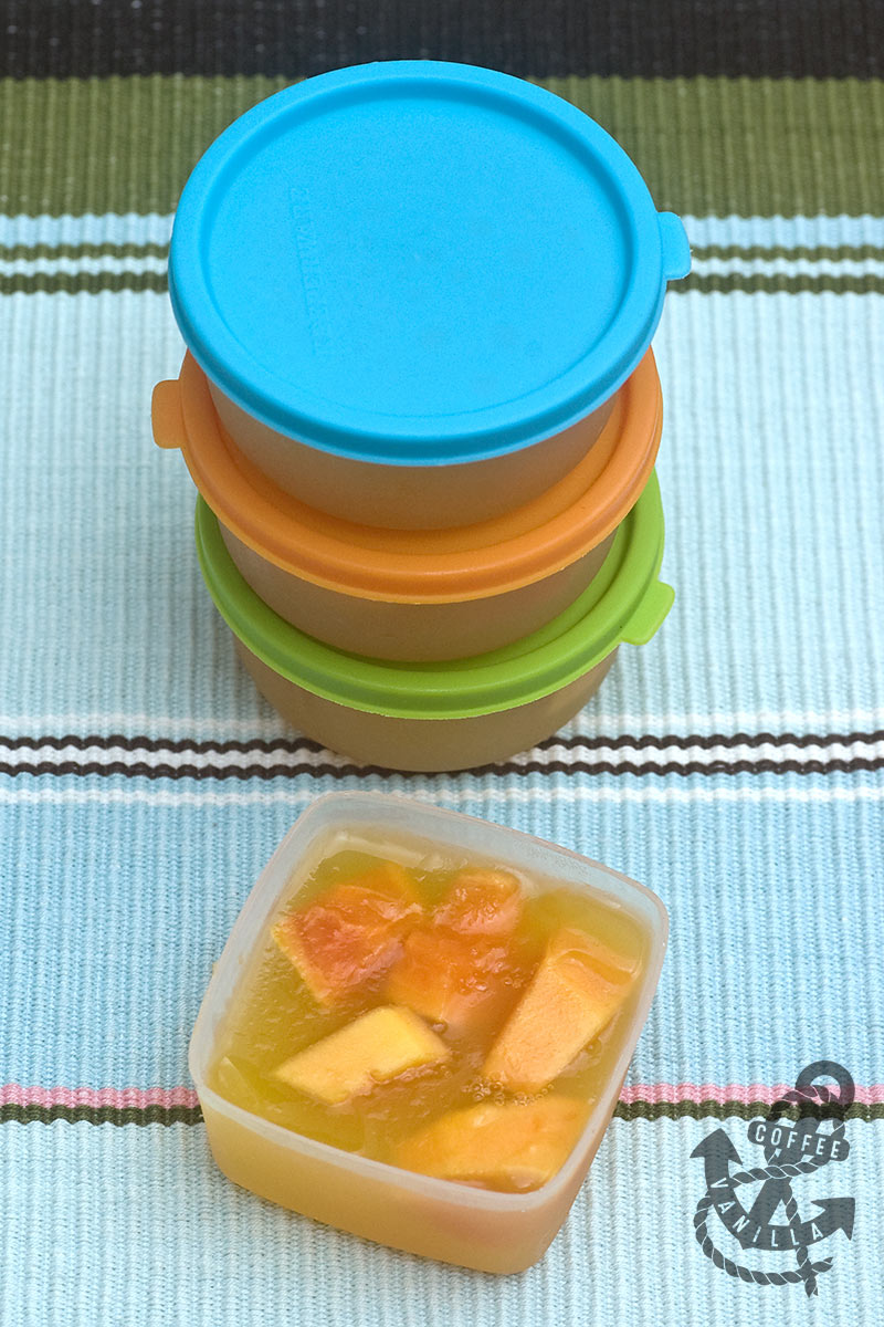 Papaya in Mango & Apple Jelly » Coffee & Vanilla