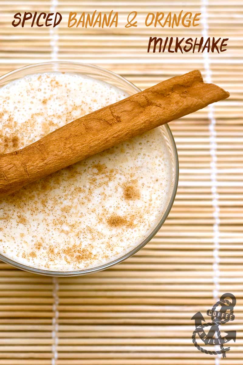 Spiced Banana & Orange Milkshake - Healthy New Year Recipe » Coffee ...