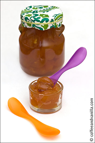 kumquat vanilla home made jam marmalade conserve