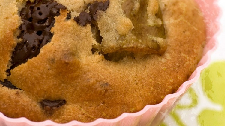 Pear, Pecan and Dark Chocolate Muffins