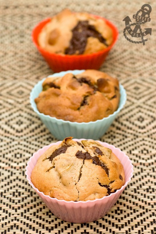 pear chocolate chip muffins recipe
