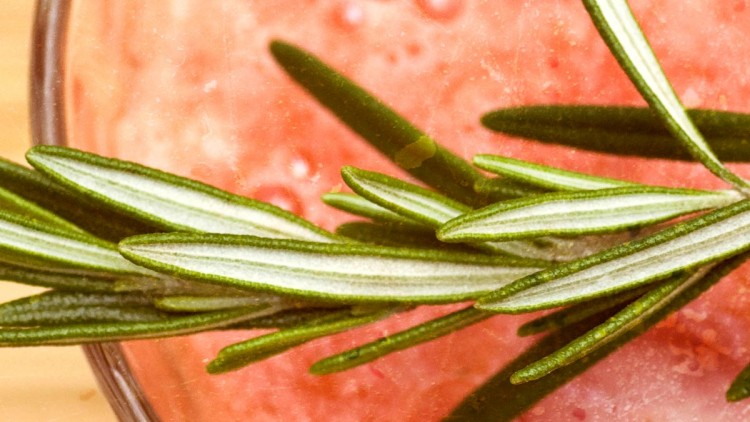 Refreshing Watermelon, Lime and Rosemary Drink