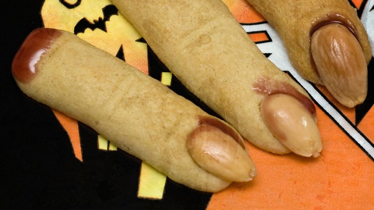 Halloween Shortbread Bloody Fingers & Scary Faces