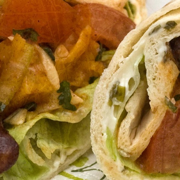 Mexican Style Roasted Sweet Potato & Mixed Bean Wraps » Coffee & Vanilla