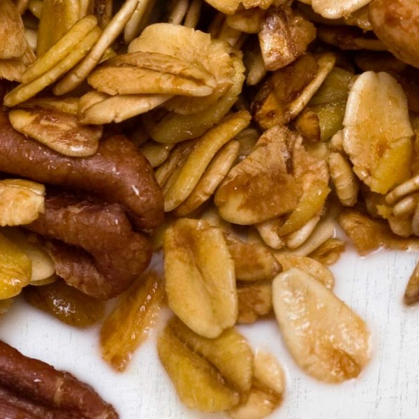 Homemade Maple Syrup Granola with Pecans, Cashews and Brazils » Coffee