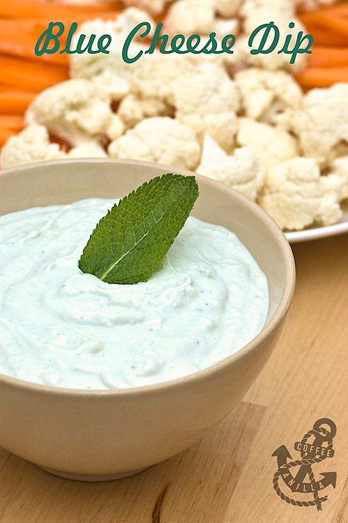 easy blue cheese dip