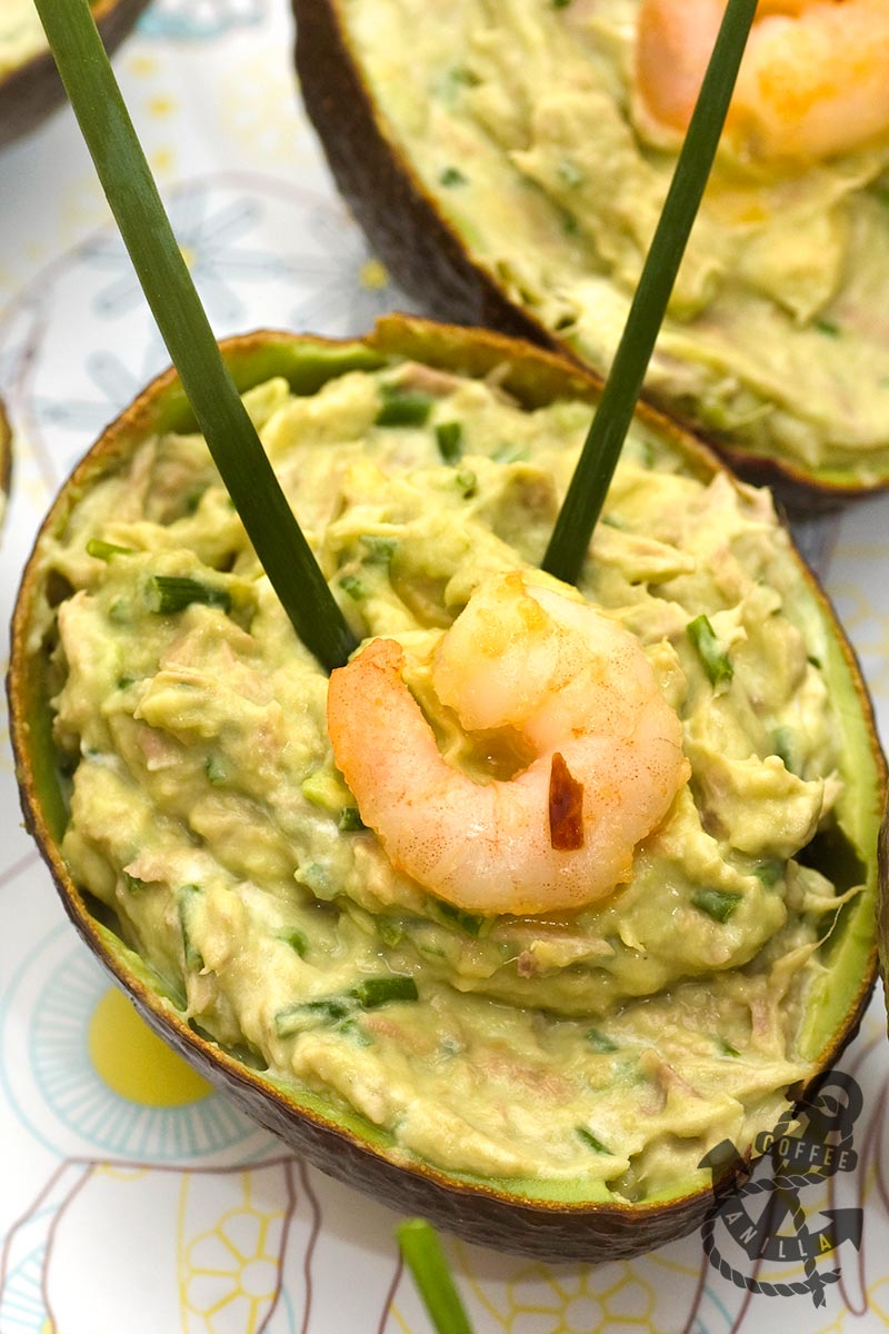 Prawn and Mackerel Stuffed Avocados » Coffee & Vanilla