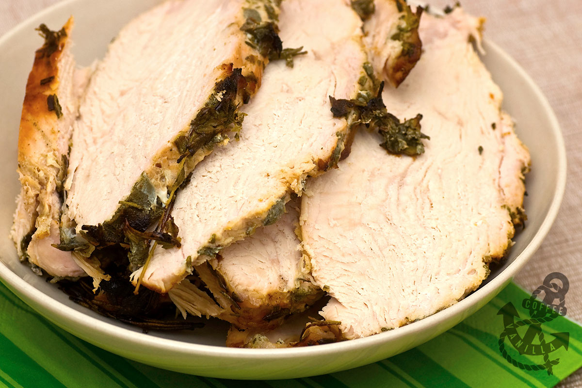Roasted Turkey Breast with Rosemary, Thyme & Sage » Coffee & Vanilla