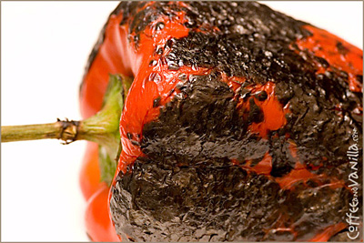 roasting bell peppers