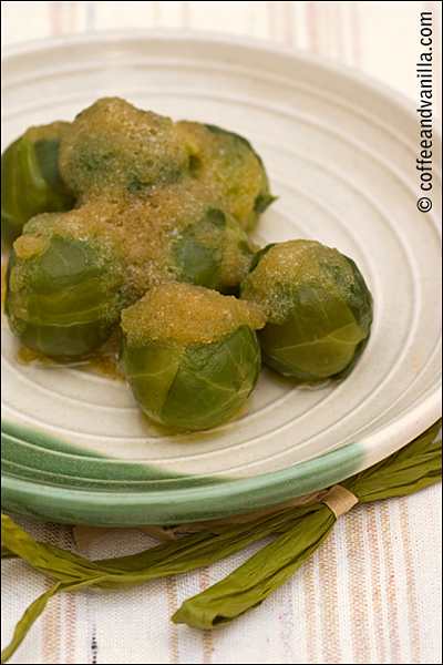 Polish brukselka / Brussel sprouts with bread crumbs recipe