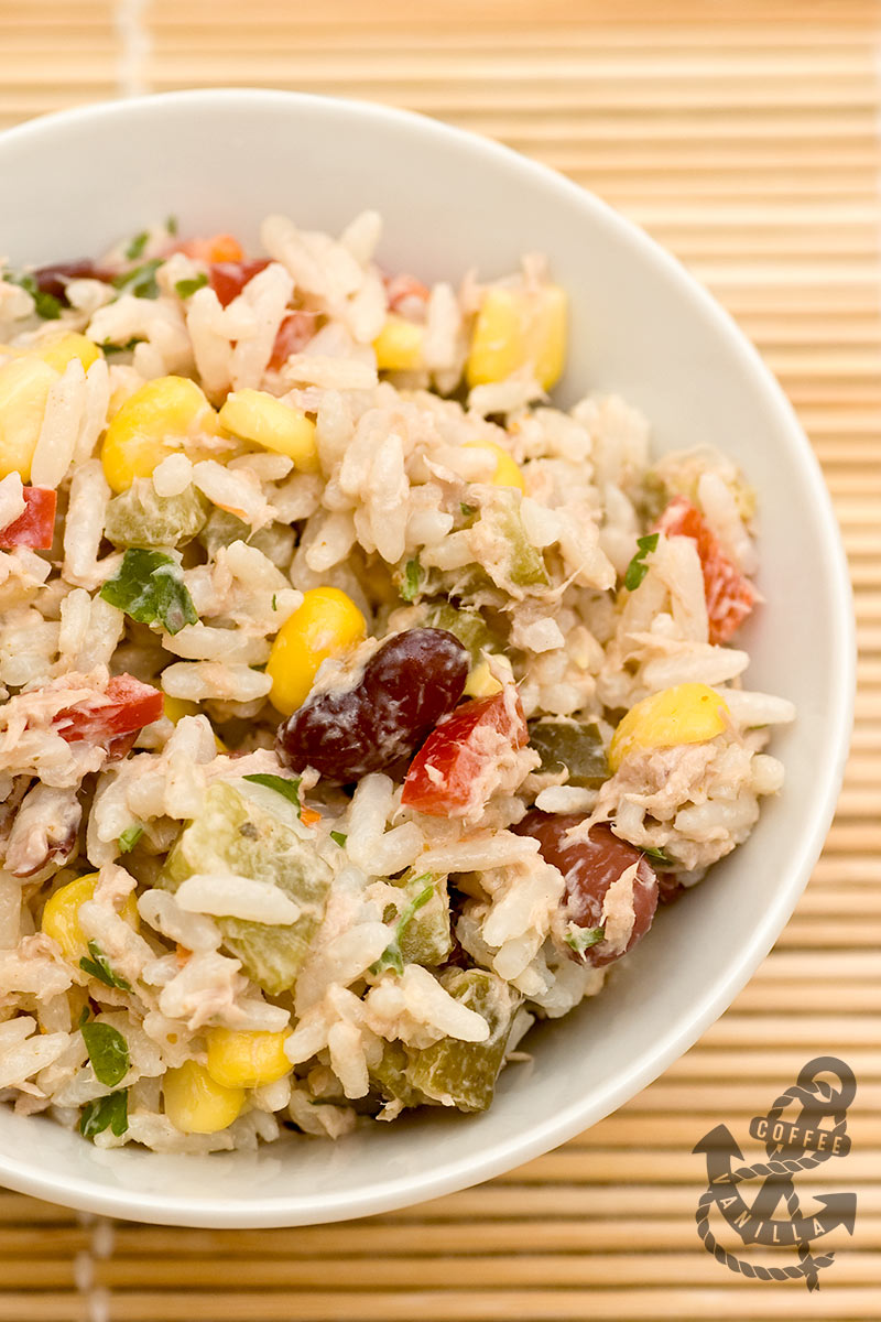 Rice Salad with Tuna, Corn and Parsley » Coffee & Vanilla