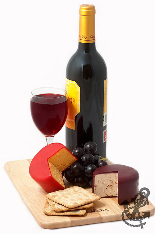 cheese wine crackers grapes food pairings