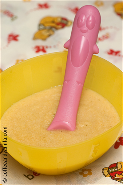 home-made baby food