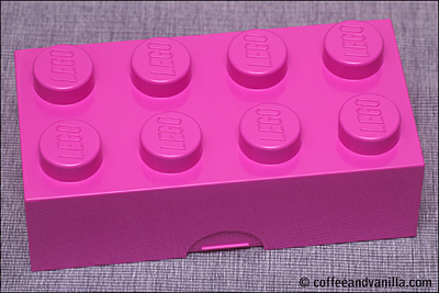 pink Lego box