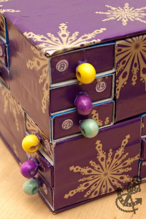 DIY Countdown Calendar Ideas Coffee Vanilla