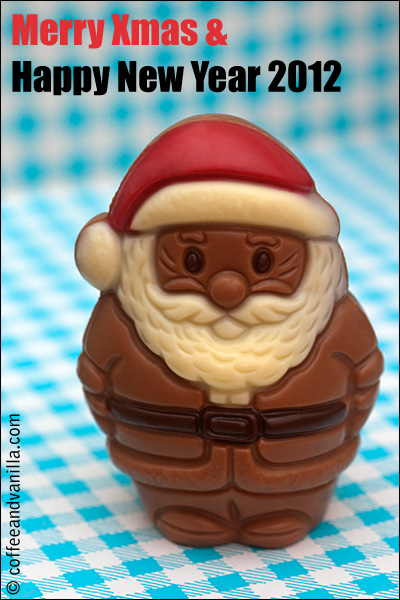 cute chocolate Santa Claus