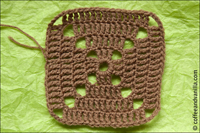 crochet granny square pattern