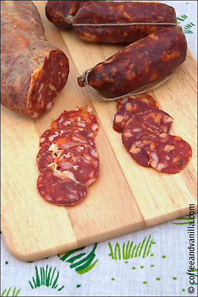 Italian sausages - Salsiccia and Soppresata Piccante