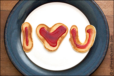 pancake love doodles