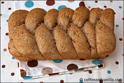 home made wholemeal bread