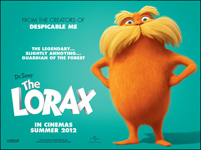 Dr. Seuss' The Lorax movie UK