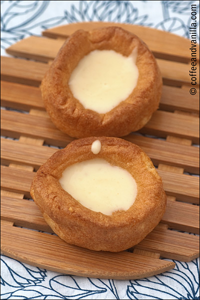 Yorkshire pudding Yorkshire puddings with garlic sauce