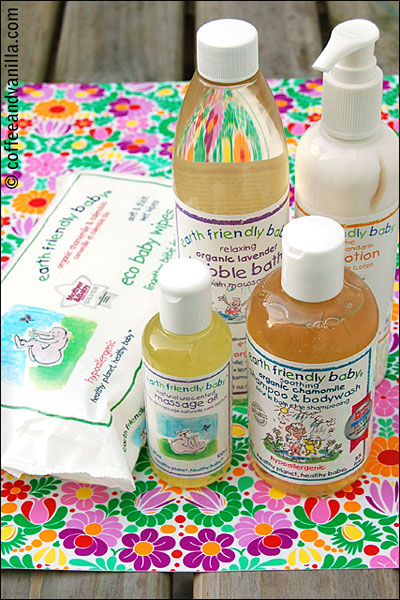 eco organic baby cosmetics from Lansionoh.