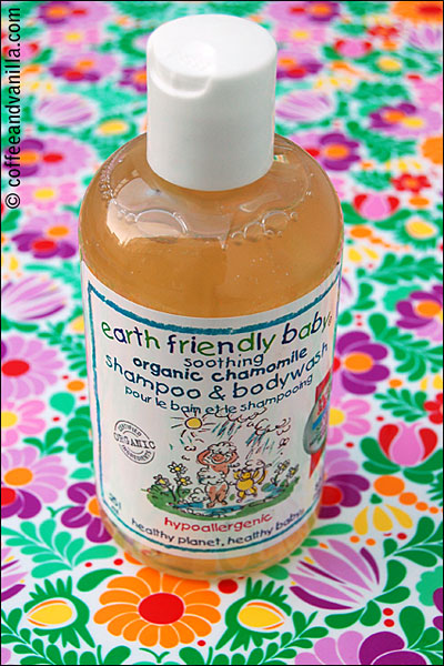 organic baby shampoo and bodywash