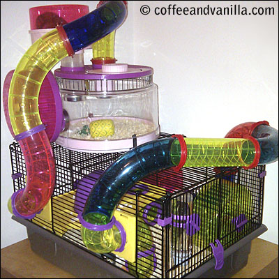 Rotastak hamster cages and tubes