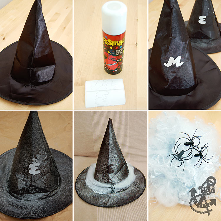 DIY: How to Make Custom WITCH HAT 🎃🕷 - HALLOWEEN COSTUME EASY IDEAS