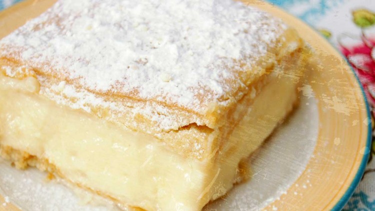 Napoleonka – Polish Custard Cream Pie