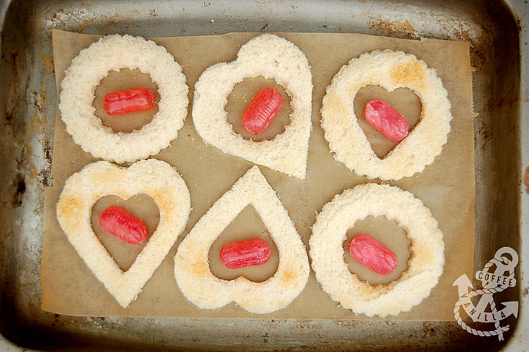 how to make stained glass cookies and bread