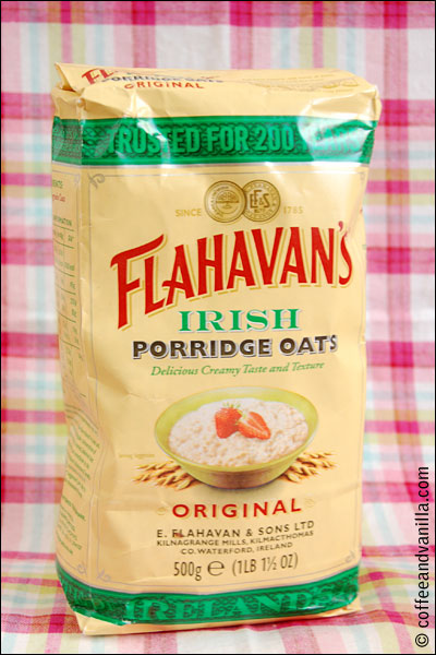 fine porridge oats from Ireland oatmeal