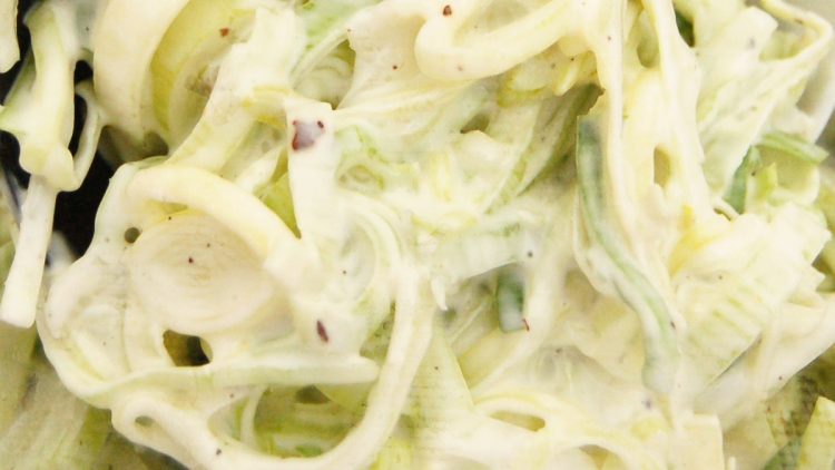 Leek & Mayo Sandwich Filler or Side Dish