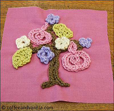 crochet tree pattern