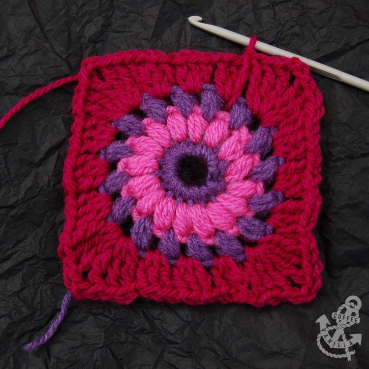 granny square free crochet pattern how to make puff stitch creating puff stitch