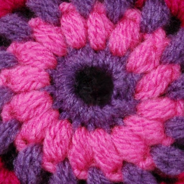 How to Make Granny Square with Puff Stitch Circles » Coffee & Vanilla