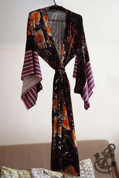 DIY children's kimono