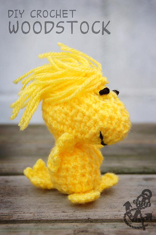 stuffed Woodstock toy