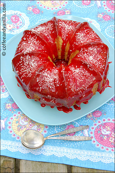 fruity carrot cake ideal for Summer days