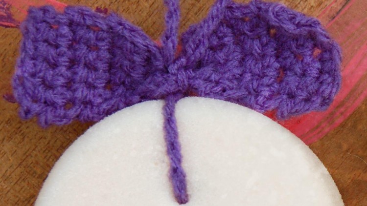 DIY Sponge on a Rope for Kids with a Crochet Bow