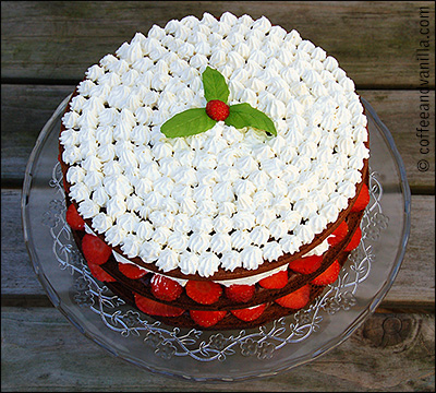 chocolate and strawberry cake recipe