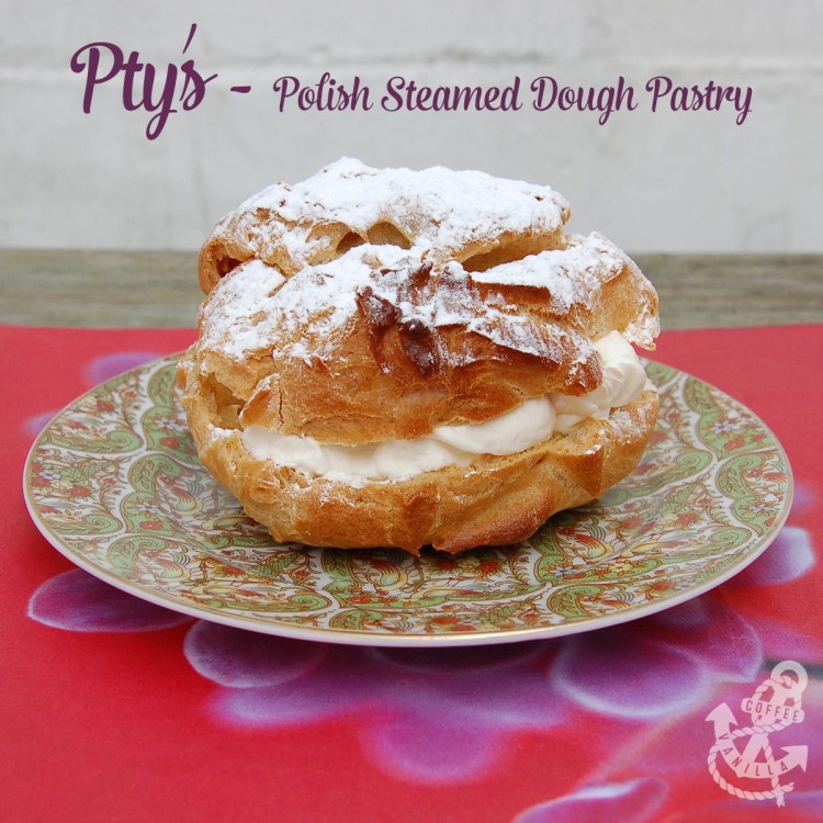 ptysie ptyś recipe Polish dessert